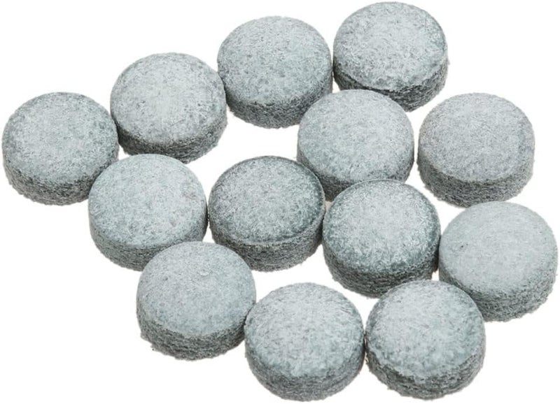klarako 50Pcs/Lot Leather Snooker Billiard Pool Cue Tips Midium Hardness - 9/10/ 11mm - Image 1