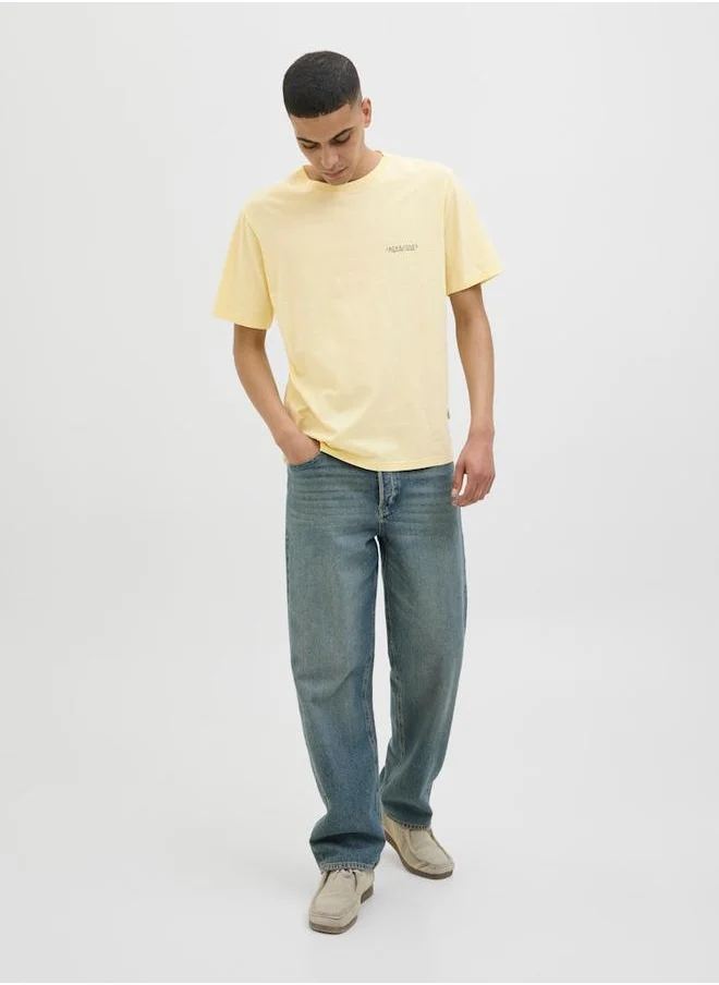 جاك اند جونز Jack & Jones Graphic Print Short Sleeve T-Shirt