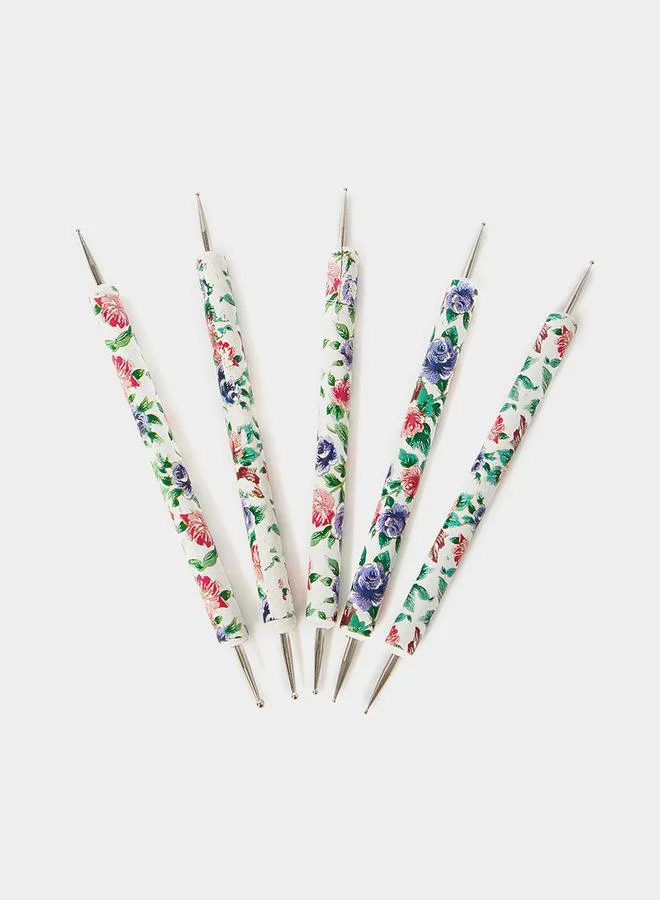 Styli Set of 5 - Two-Way Double Ended Dotting Tool Nail Art