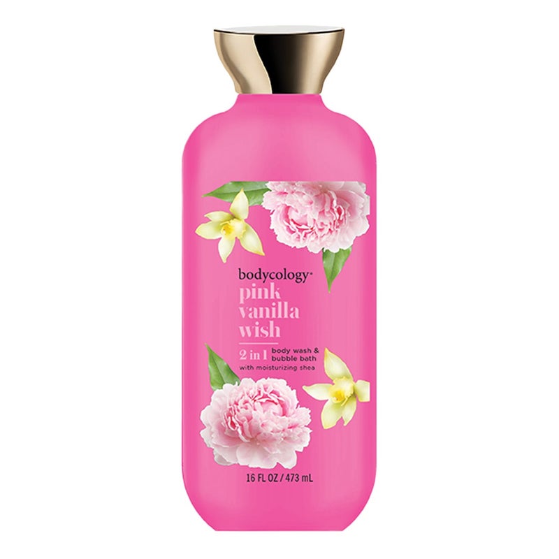 Bodycology Pink Vanilla Moisturizing Body Wash 473 ml