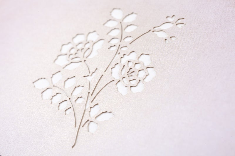 Hallmark Sympathy Greeting Card (Laser Flower) - Image 4