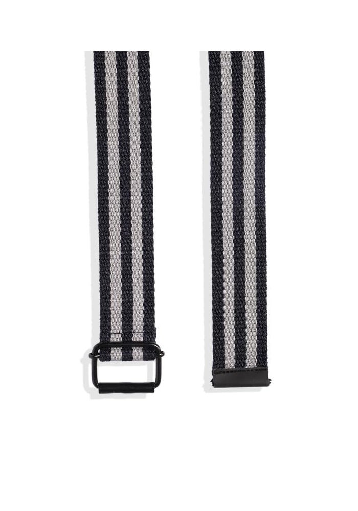 CAVIO Boys Cotton Solid Regular Fit Trousers with Belt - Grey - Image 5