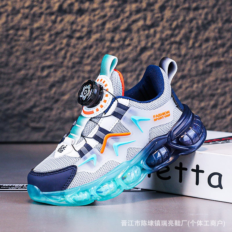 Summer Boys Sneaker Mesh Breathable Large Children'S Non-Slip Soft Bottom Wear-Resistant Children'S Casual Shoes - Image 1