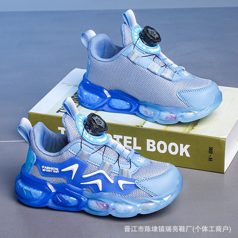 Summer Boys Sneaker Mesh Breathable Large Children'S Non-Slip Soft Bottom Wear-Resistant Children'S Casual Shoes - Image 4