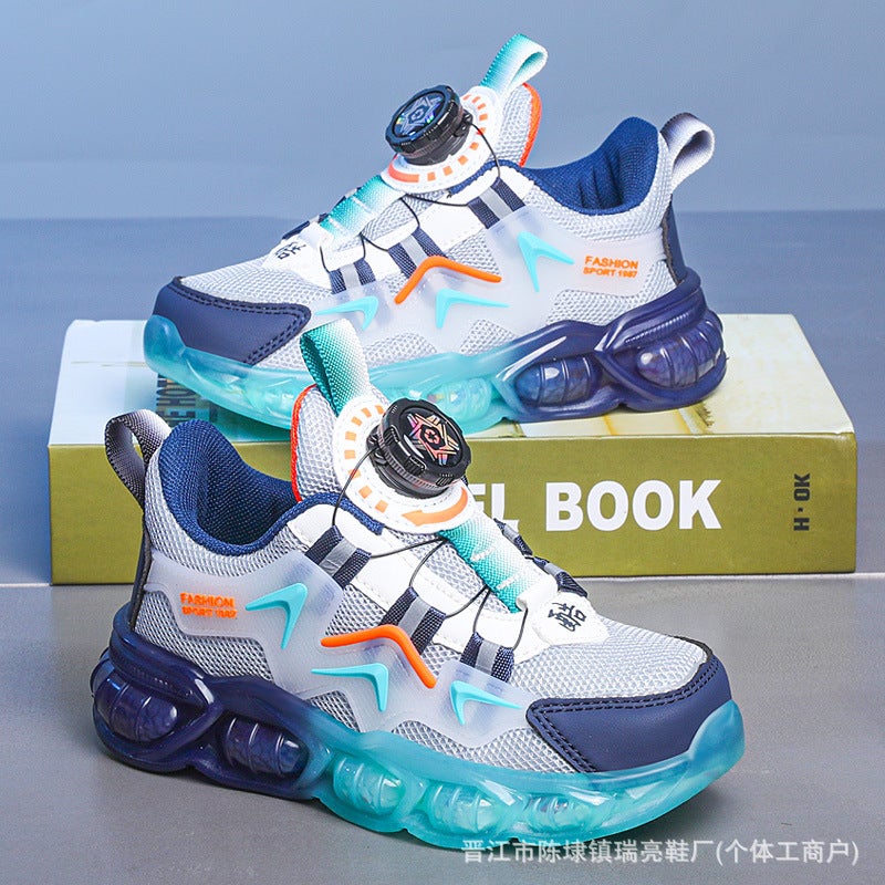 Summer Boys Sneaker Mesh Breathable Large Children'S Non-Slip Soft Bottom Wear-Resistant Children'S Casual Shoes - Image 3