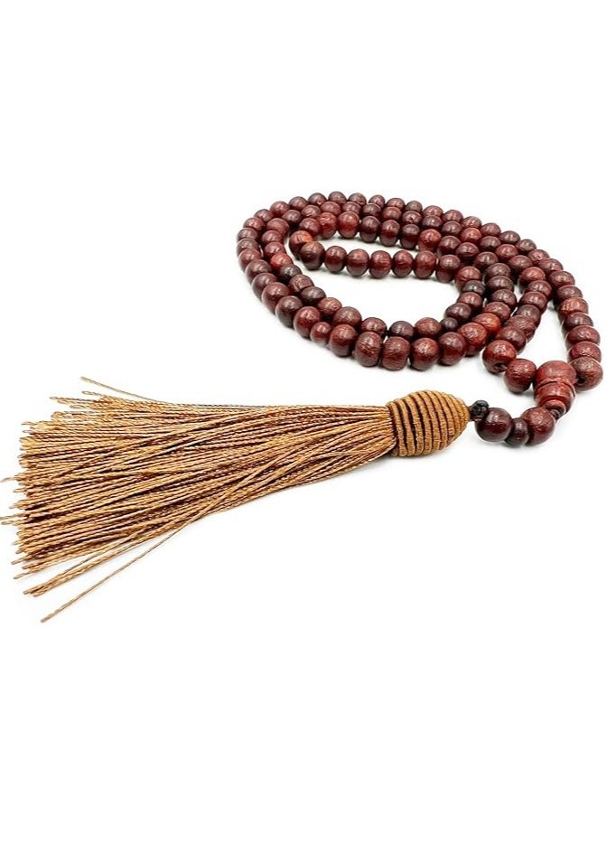 REBUY - REBUY Tasbih Red Sandalwood Tasbih - Image 1
