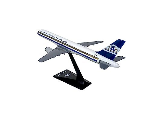 Flight Miniatures ATA (81-94) 757-200 1:200 Scale - Plastic Snap-Fit Model Airplane - Collectible Replica of ATA American Trans Air Part #ABO-75720H-007 - Image 2