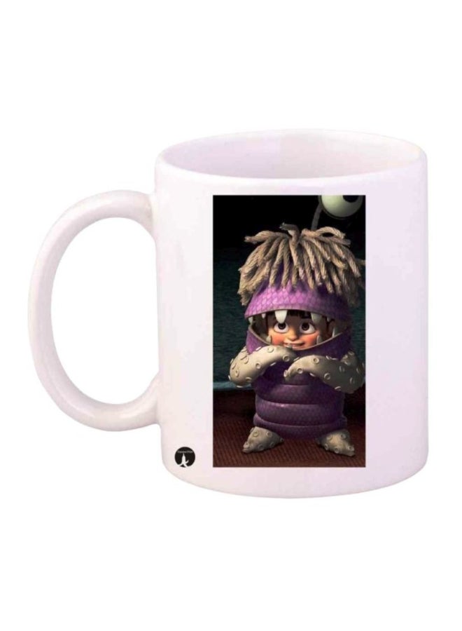 RYN Monsters Inc Printed Mug White/Purple/Grey