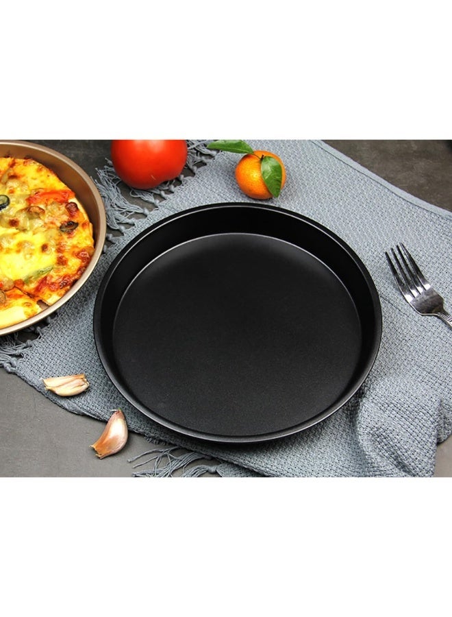BLACKSTONE Nonstick Round Pizza Pan, 20 cm, Oven Safe Up to 230C, Carbon Steel Baking Tray for Pizza and Desserts, Grey - Image 4