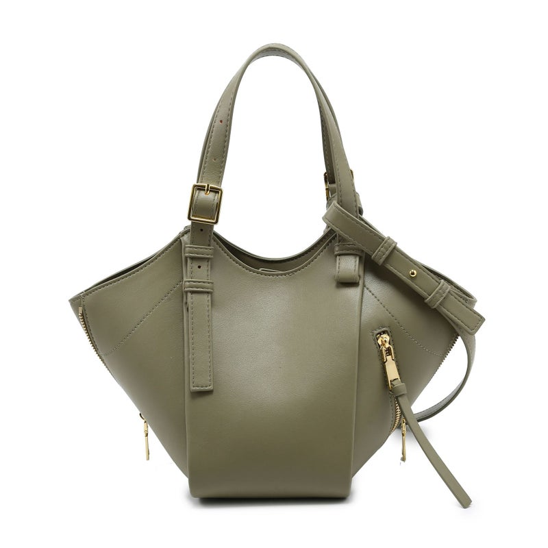 Women's Large Capacity PU Tote Bag with Versatile Design - Image 5