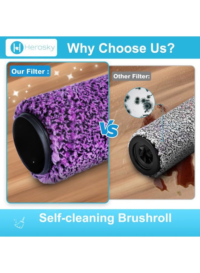 Herosky 3PCS SD201 Roller Fit for Shark Steam Pickup 3-in-1 Steam Mop SD201 SD200 SD201C SD201Q SD205 - Image 4