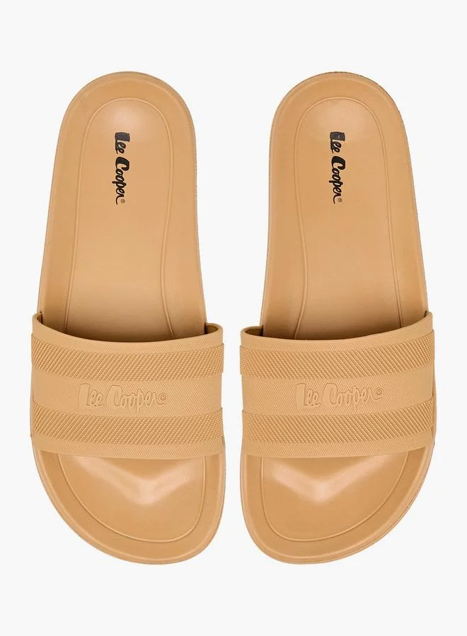 Lee Cooper Men Logo Detail Flip-Flops