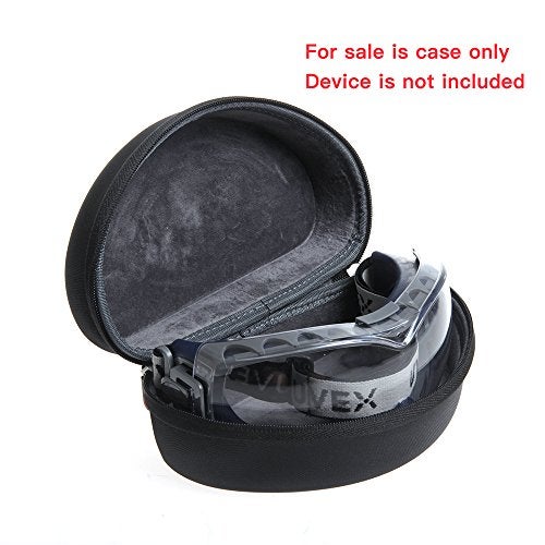 Hermitshell Hard Travel Case Fits Uvex Stealth OTG Safety Goggles Anti-Fog/Anti-Scratch Coating S3970DF (Only Case) - Image 2
