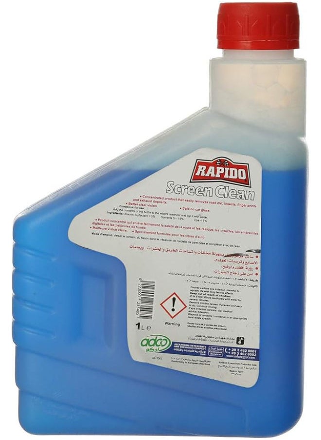 Generic Rapido Screen Clean 1L - Blue  - Image 2