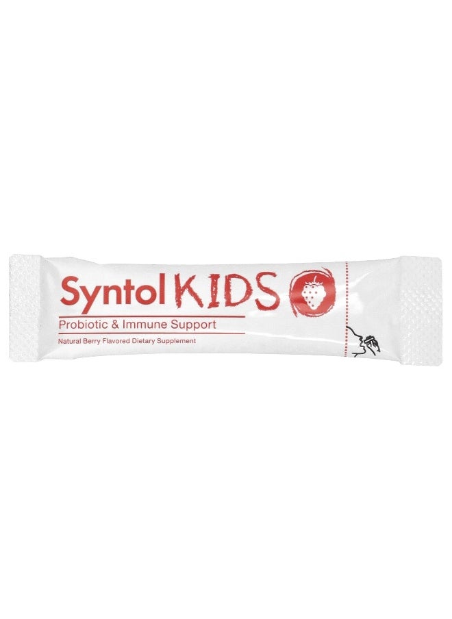 Arthur Andrew Medical Arthur Andrew Medical, Syntol Kids, Kids Daily Probiotic, Natural Berry, 3 Billion, 30 Single Serve Packets  - Image 3