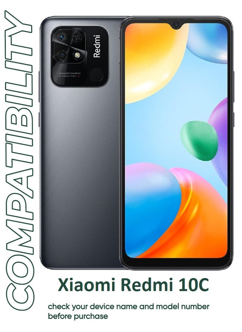 ACLIX 4 Pieces Antistatic ESD Dustproof Premium Quality High Definition Tempered Glass Screen Protector Designed For Xiaomi Redmi 10C - Image 3