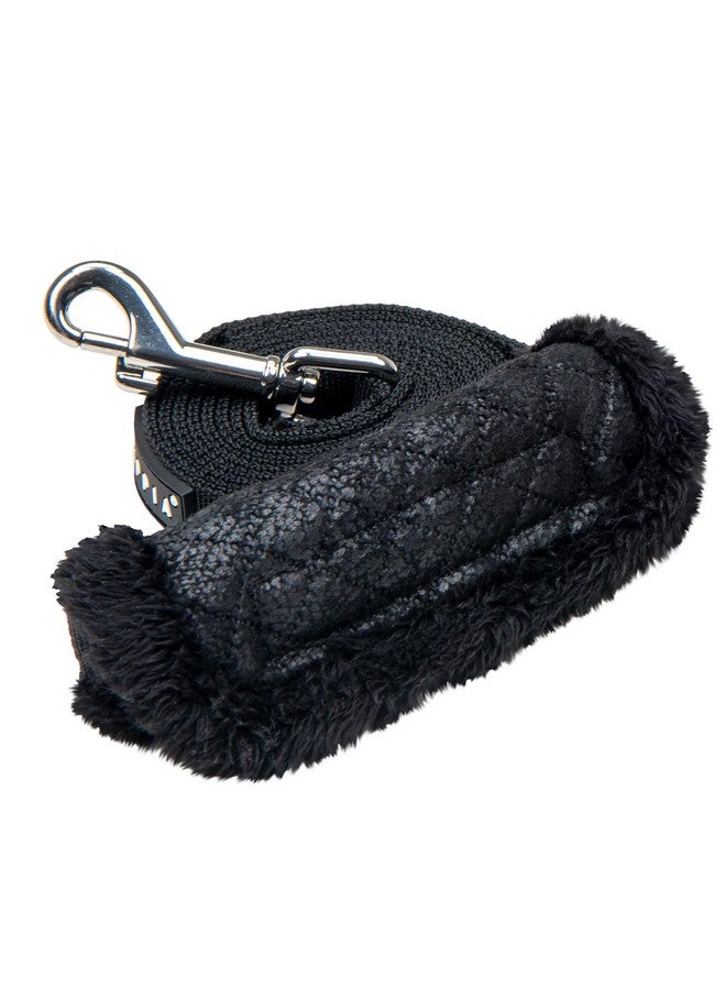 بوبيا مقود كلاب بوبيا دوغلاس بنقشة ماسية للكلاب الصغيرة والمتوسطة، أسود، متوسط - Image 1