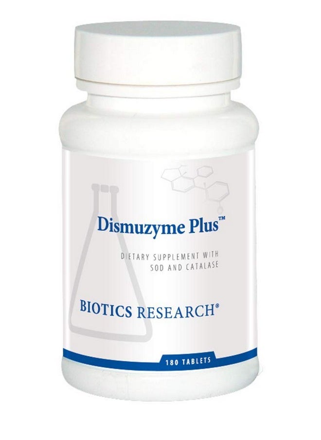BIOTICS Research Dismuzyme Plus High Antioxidant Activity Supports Immune System Healthy Inflammatory Response. 180 Tablets.  - Image 2