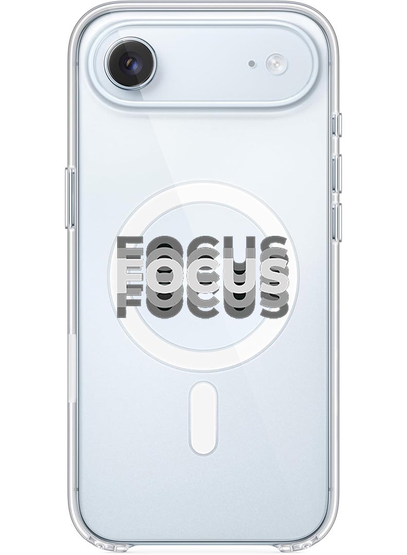 Theodor Magnetic Case for Apple iPhone 17 Air Compatible with MagSafe Wireless Charging, Shockproof Phone Bumper Cover - Focus - Image 1