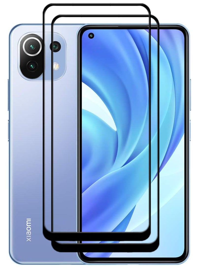 ACLIX 2 Pieces Antistatic ESD Dustproof Premium Quality High Definition Tempered Glass Screen Protector Designed For Xiaomi Mi 11 Lite - Image 1