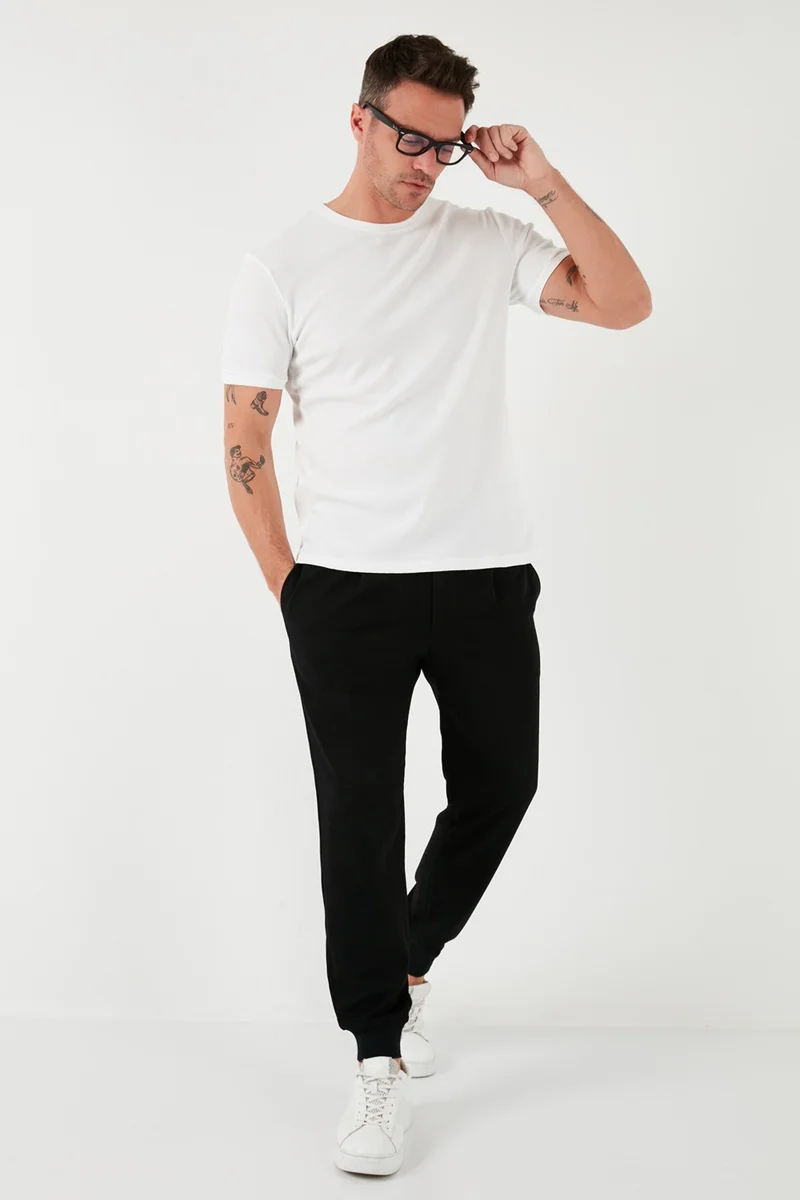 بوراتي Cotton Crew Neck Regular Fit Basic T Shirt Men's T Shirt 5902759