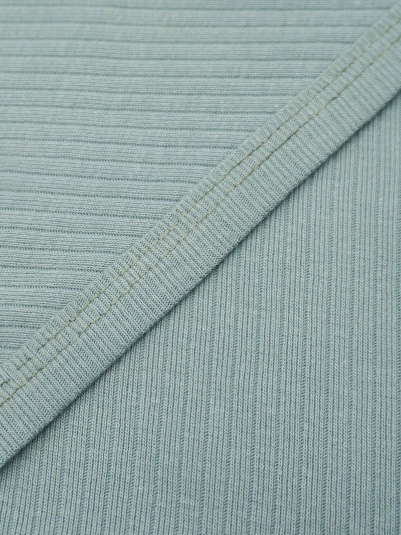 بابيز_بيسك بيبيز بيسك قماط / بطانية استقبال للمولود الجديد من القطن 100%, أصفر - Image 5