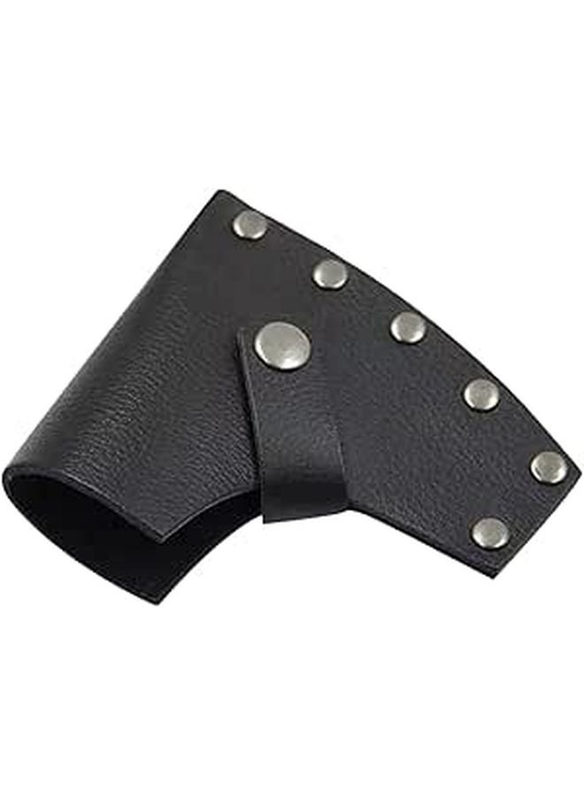 Leather Outdoor Axe Cover Scalp Hatchet Protective Case Portable LARP Axe Casing - Image 1