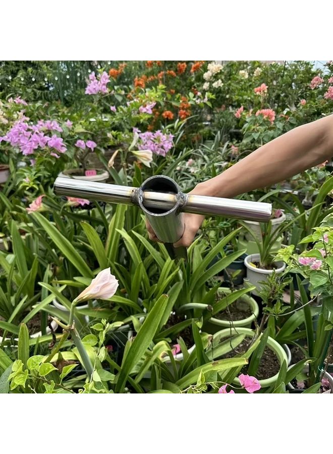 1pc Heavy Duty Stainless Steel Manual Post Hole Digger Garden Soil Tool For Planting - Image 5