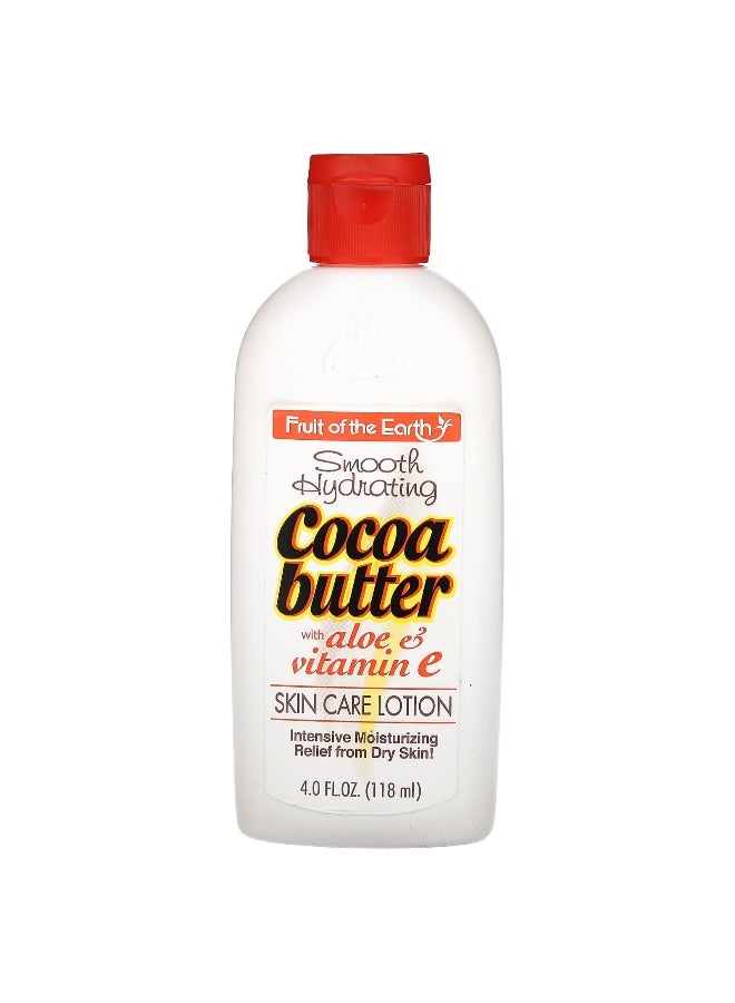 Fruit of the earth Fruit of the Earth, Skin Care Lotion, Cocoa Butter With Aloe & Vitamin E, 4 fl oz (118 ml)  - Image 1