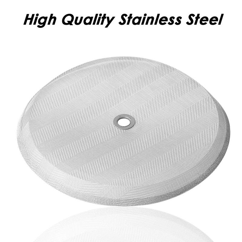 findTop 4 Pack French Press Replacement Filter Screen  Findtop 4 Inch Stainless Steel Mesh Replacements For 1000 Ml / 34 Oz / 8 Cup French Press - Image 2