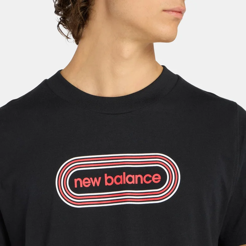 New Balance Black Men's NB Track T-Shirt for Men | Best Price UAE