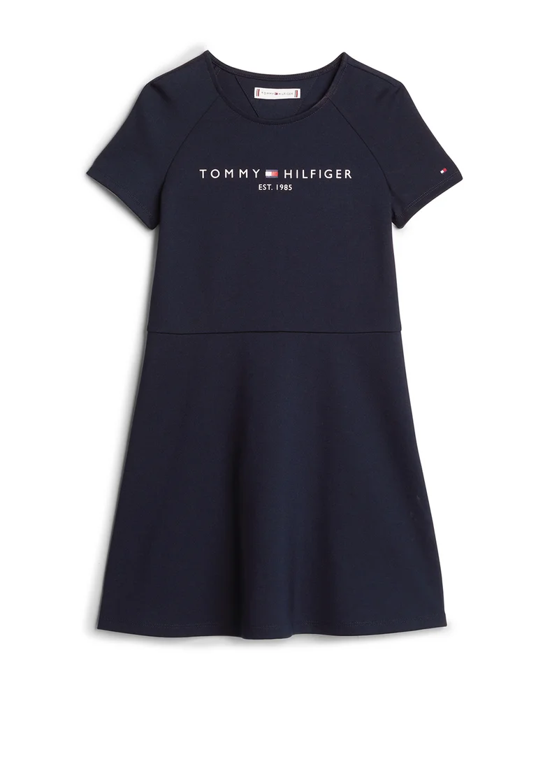TOMMY HILFIGER PUNTO FIT & FLARE DRESS SS