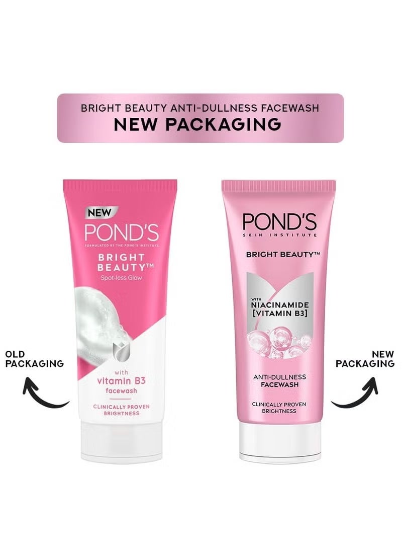 بوندز غسول الوجه بوندز برايت بيوتي للتفتيح الفوري وإزالة البقع الداكنة – 100 جم | ينظف الخلايا الميتة ويفتح البشرة | بتركيبة فيتامينات مزدوجة الإشراقة | مناسب لجميع أنواع البشرة - Image 4