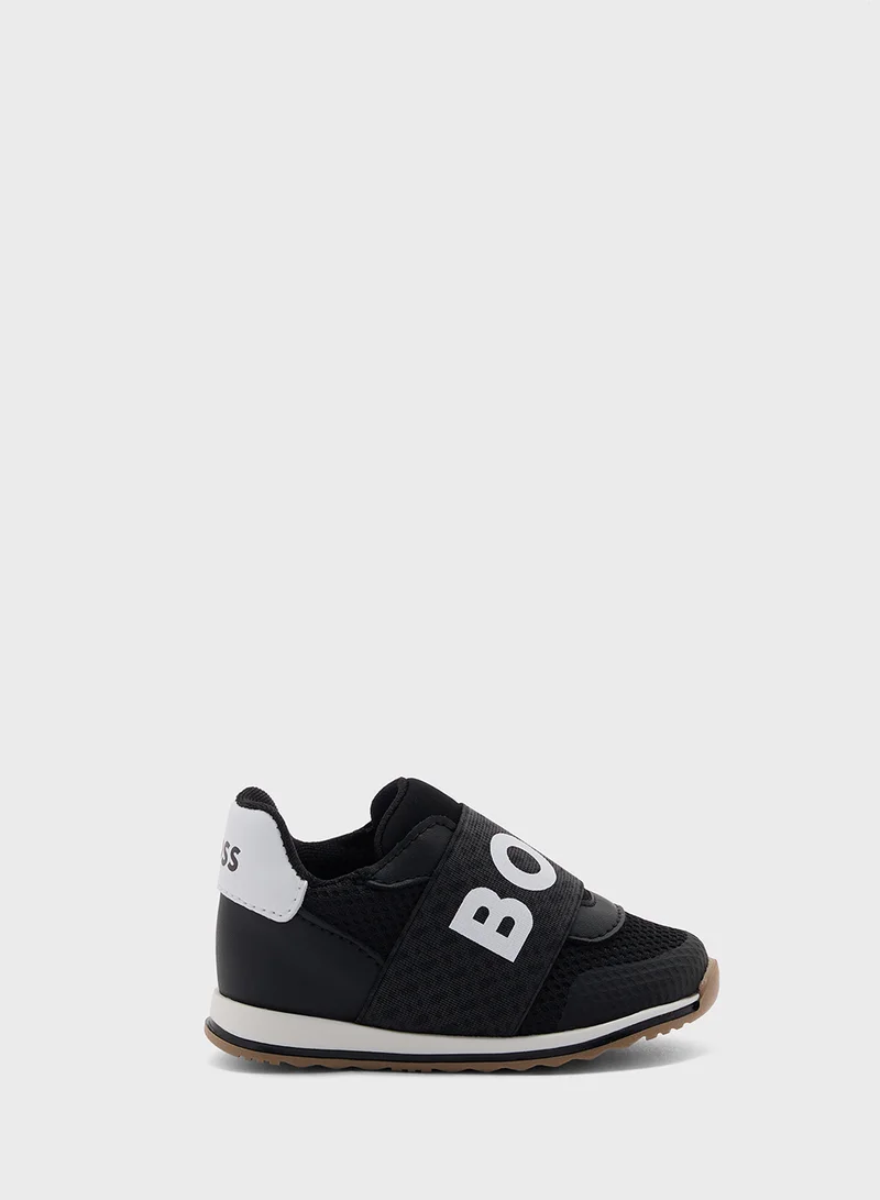 بوس Kids Low Top Slip On Sneakers