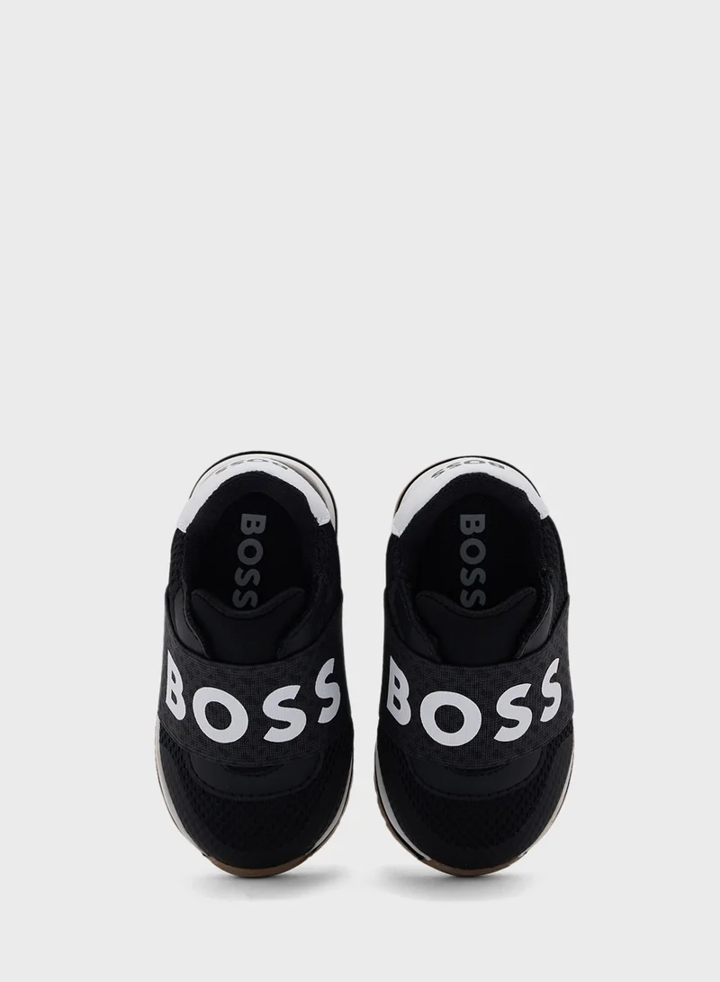 بوس Kids Low Top Slip On Sneakers