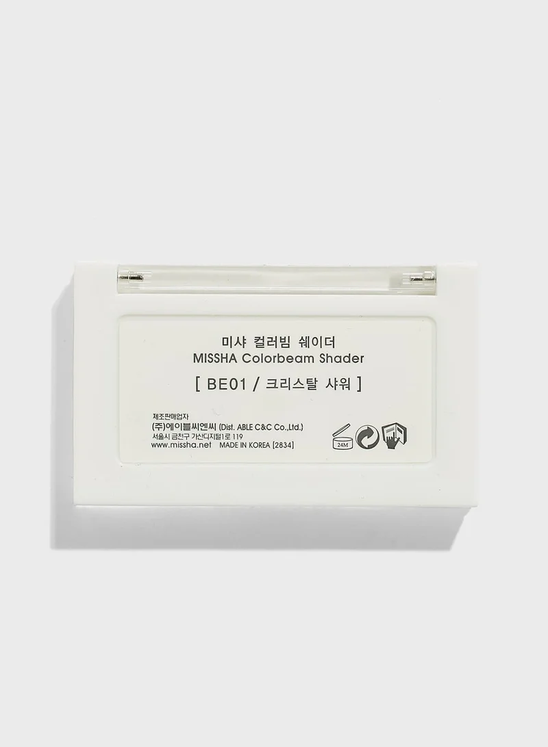 Missha MISSHA Color Beam Shader (BE01/Crystal Shower)