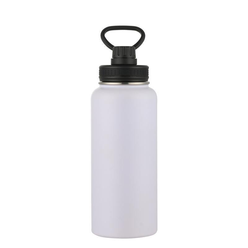 Popular 304 Stainless Steel Space Thermos Cup Outdoor Portable Sports Water Bottle 32Oz Water Cup With Straw - Image 4