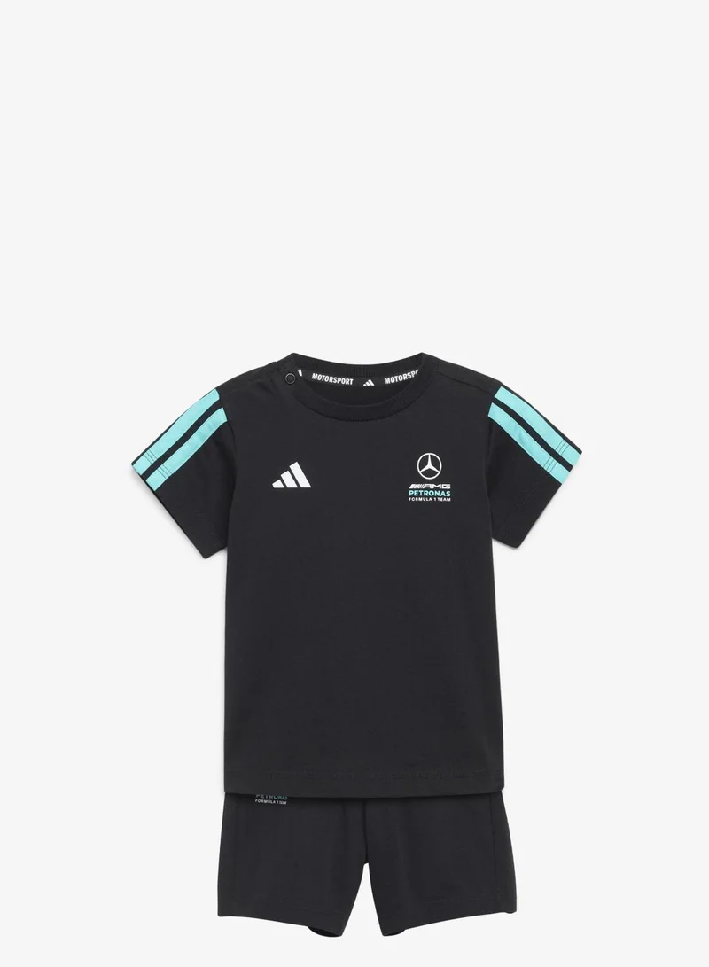 اديداس طقم بأكمام قصيرة MERCEDES - AMG PETRONAS FORMULA 1 TEAM DNA BABY JOGGER