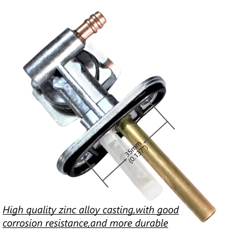NEW DAFU Fuel Gas Tank Valve Petcock + 2 Clamps for Yamaha YZ125 YZ250 YZ400F YZ426F YZ450F,Suzuki LTZ 250/400 DR 200/250/350,ATV Motorcycles, Polaris - Image 2