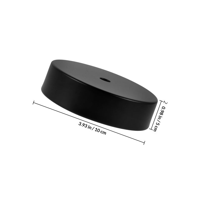 Table Lamp Base Aromatherapy Table Lamp Base Round Desk Lamp Holder Bedroom Table Light Base - Image 2
