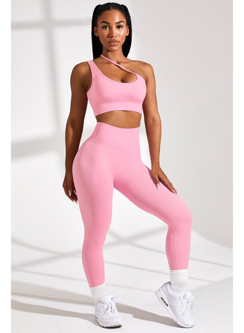 Women's Yoga Fitness Sports Bra and Pants Set  - Image 3