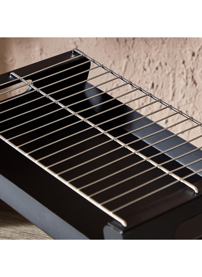 Home Box شواية فحم مستطيلة باربكيو 24.4x48.3x4.5 سم  - Image 3