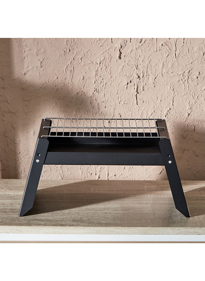 Home Box شواية فحم مستطيلة باربكيو 24.4x48.3x4.5 سم  - Image 2