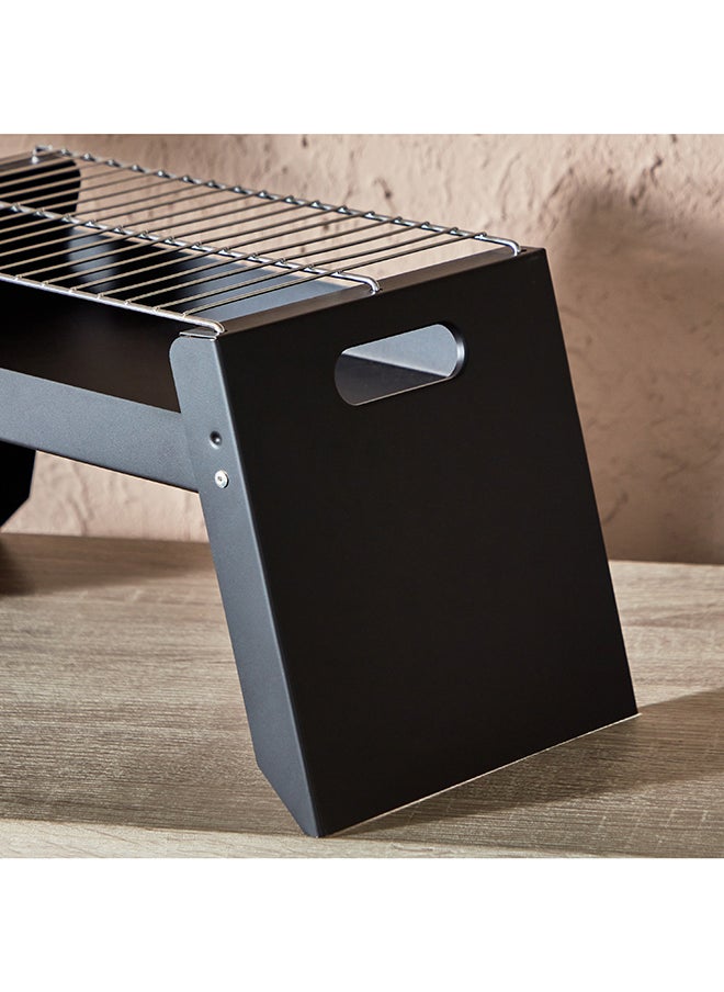 Home Box شواية فحم مستطيلة باربكيو 24.4x48.3x4.5 سم  - Image 4