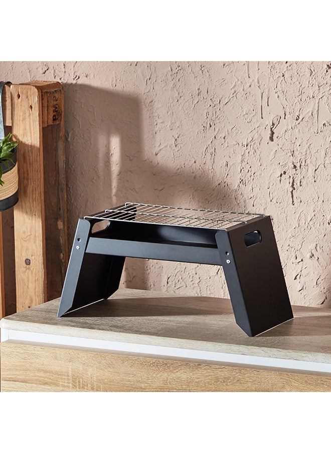 Home Box شواية فحم مستطيلة باربكيو 24.4x48.3x4.5 سم  - Image 1