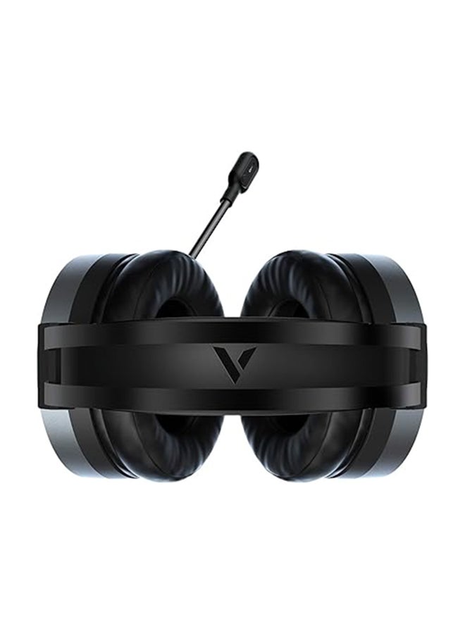 رابو سماعة رأس سلكية للألعاب Vpro VH510 بقناة 7.1 USB مع صوت محيطي وإضاءة خلفية LED وميكروفون - 18641 - Image 5