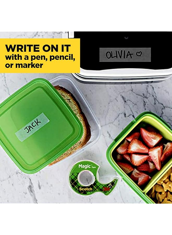 Scotch  Magic Tape 3 Rolls Numerous Applications Invisible Engineered For Repairing 3 4 X 300 Inches Dispensed 3105 - Image 5