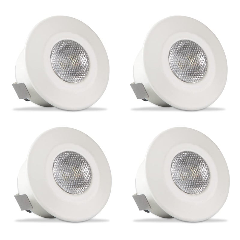 Surya Accent Surya 2W LED Prime SPOT Light Ceiling SPOT Light Blue Pack of 4 