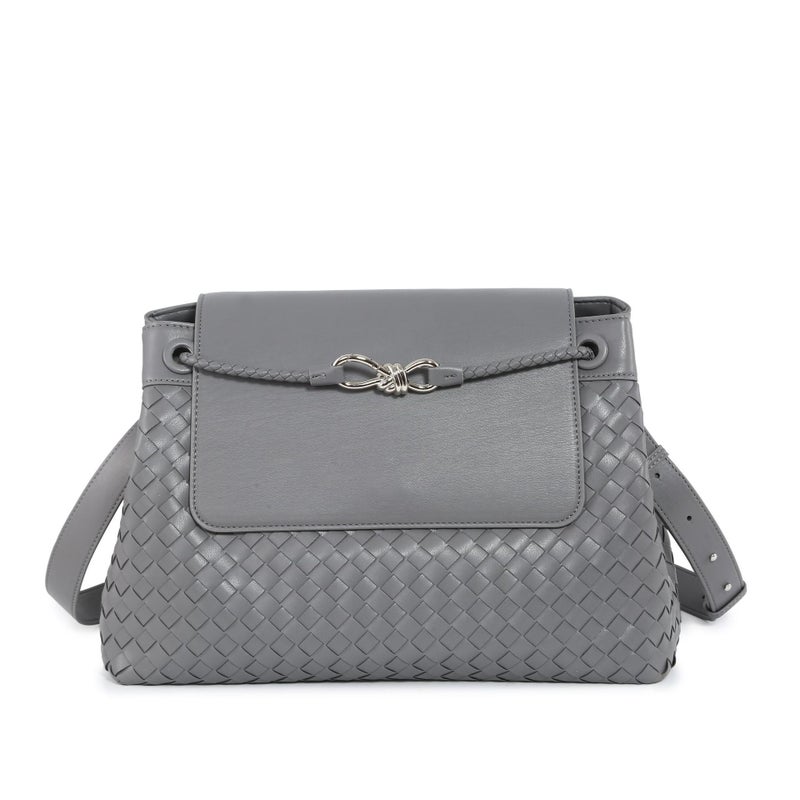 2025 Spring/ -Selling Commuter Woven Bucket Bag Large Capacity Versatile Shoulder Underarm Bag Y - Image 4
