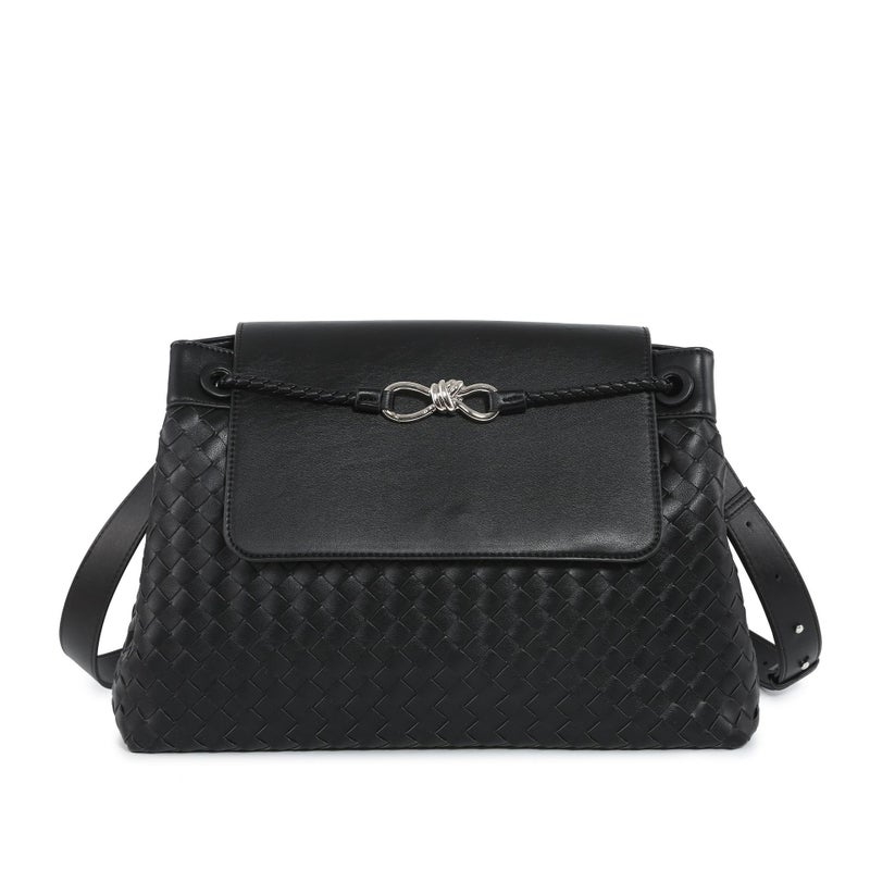 2025 Spring/ -Selling Commuter Woven Bucket Bag Large Capacity Versatile Shoulder Underarm Bag Y - Image 5